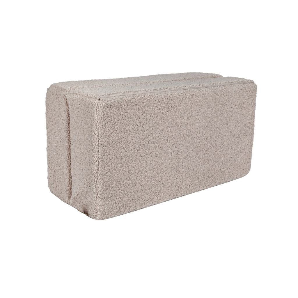 Canapé Cube en Velours MeowBaby® -Gris