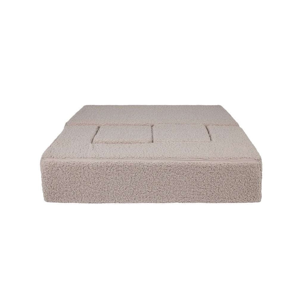 Canapé Cube en Velours MeowBaby® -Gris