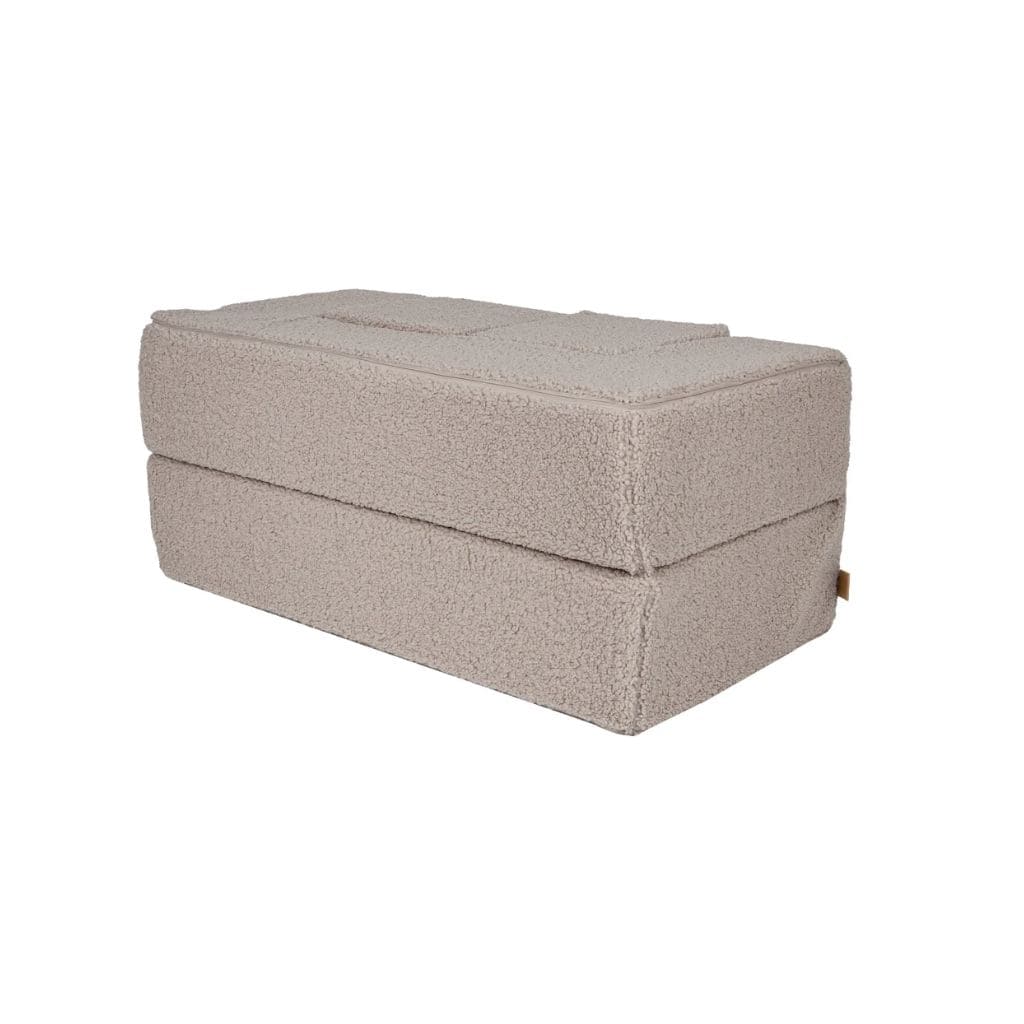 Canapé Cube en Velours MeowBaby® -Gris