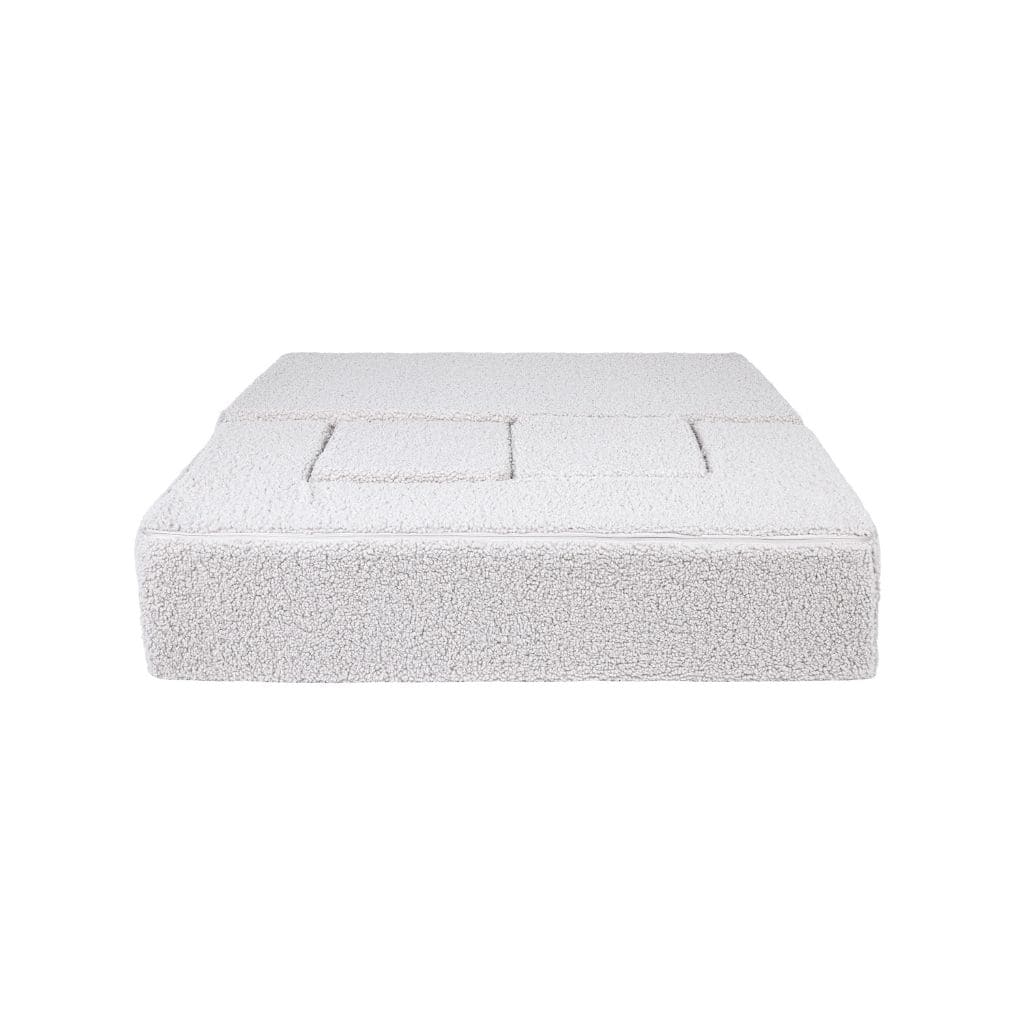 Canapé Cube Ours MeowBaby® - Blanc