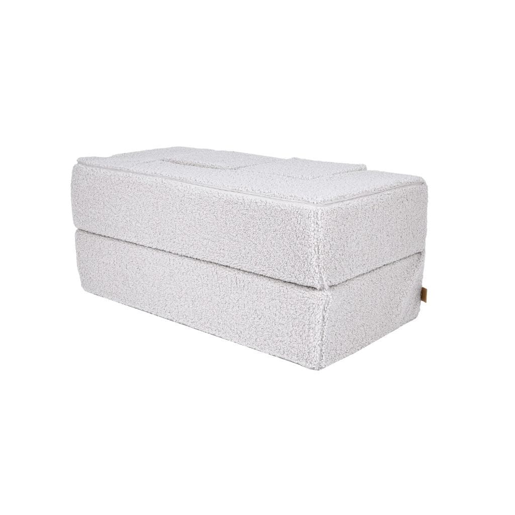 Canapé Cube Ours MeowBaby® - Blanc