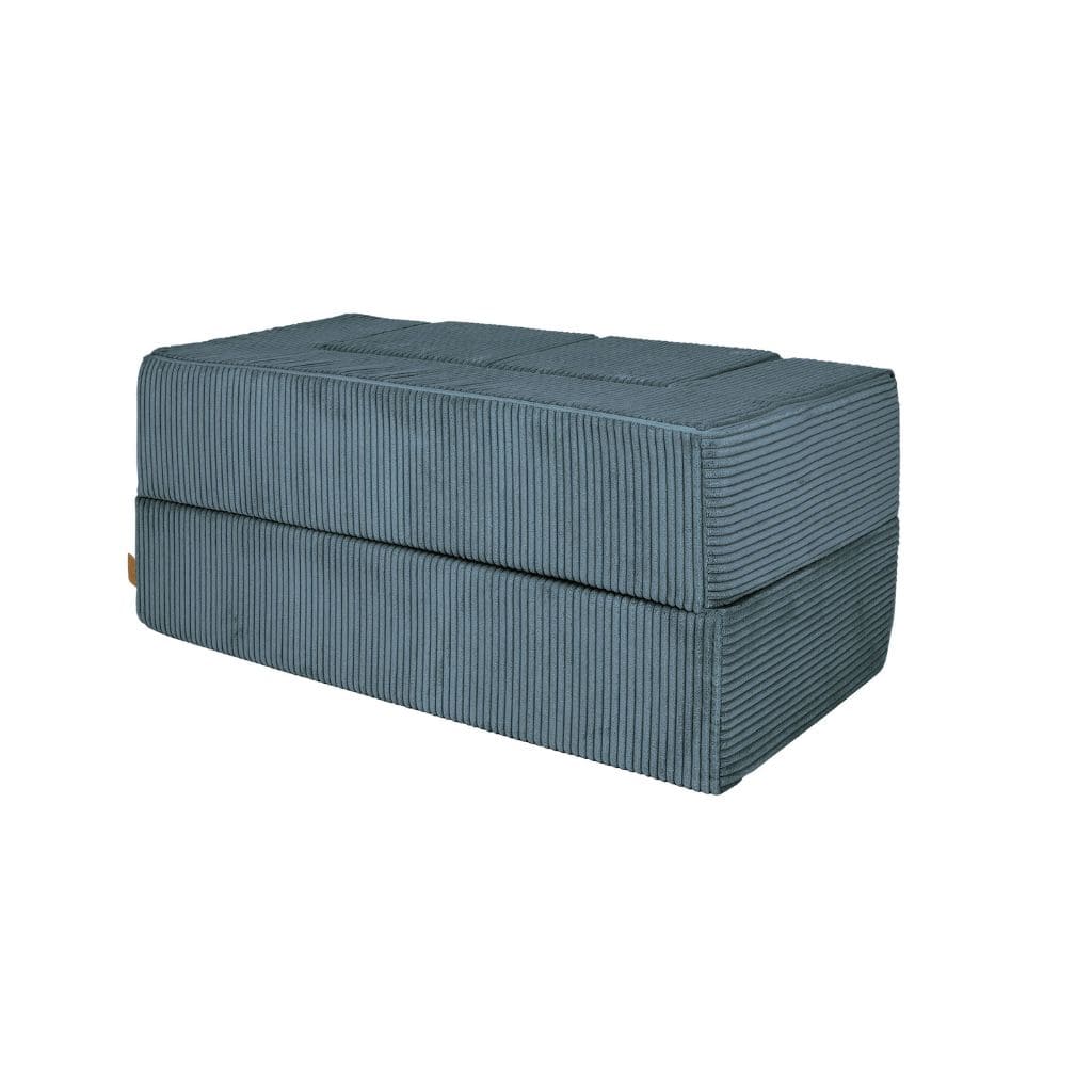 Canapé Cube en Velours MeowBaby®  - Turquoise