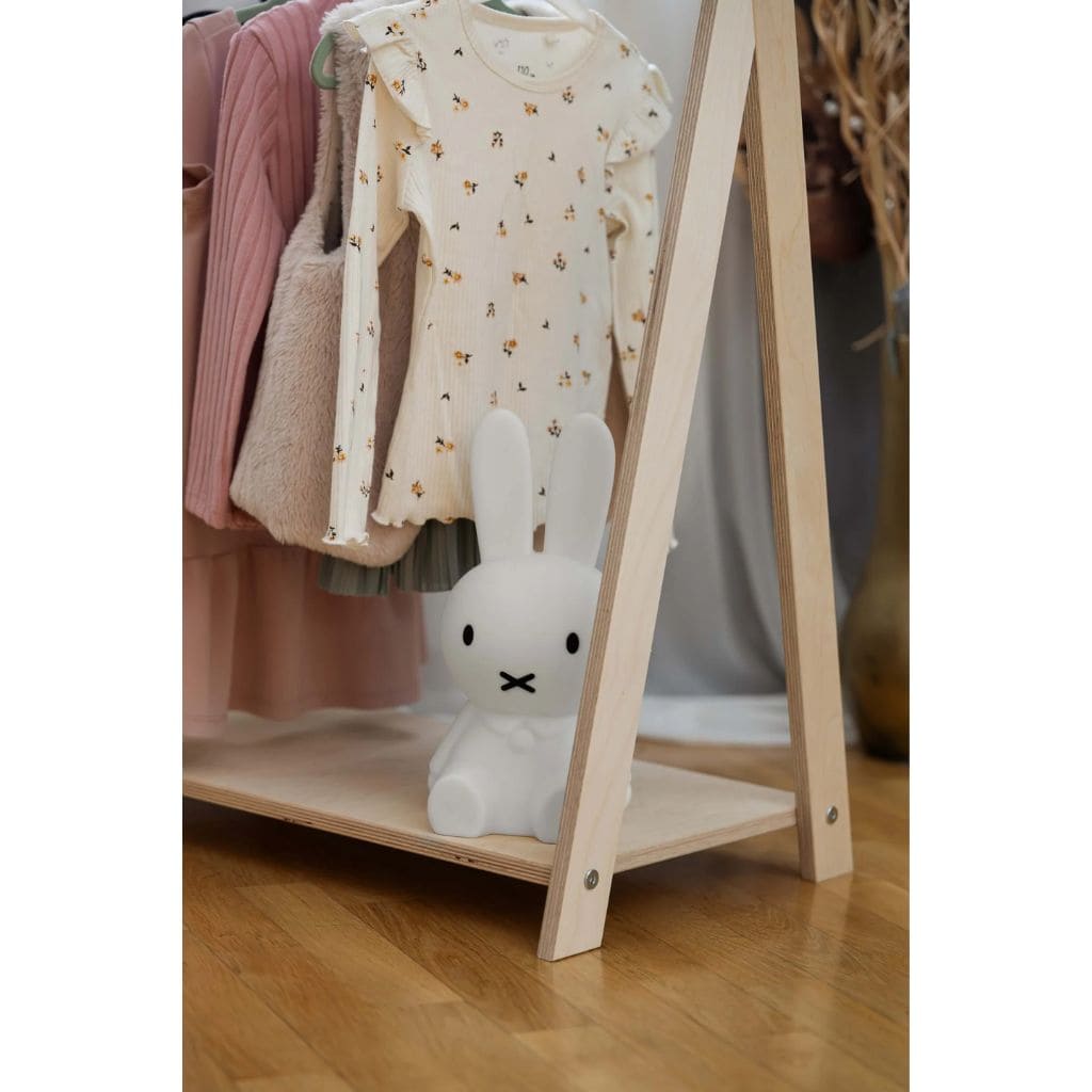 Porte-Vêtements Tipi Enfant en Bois Naturel XL