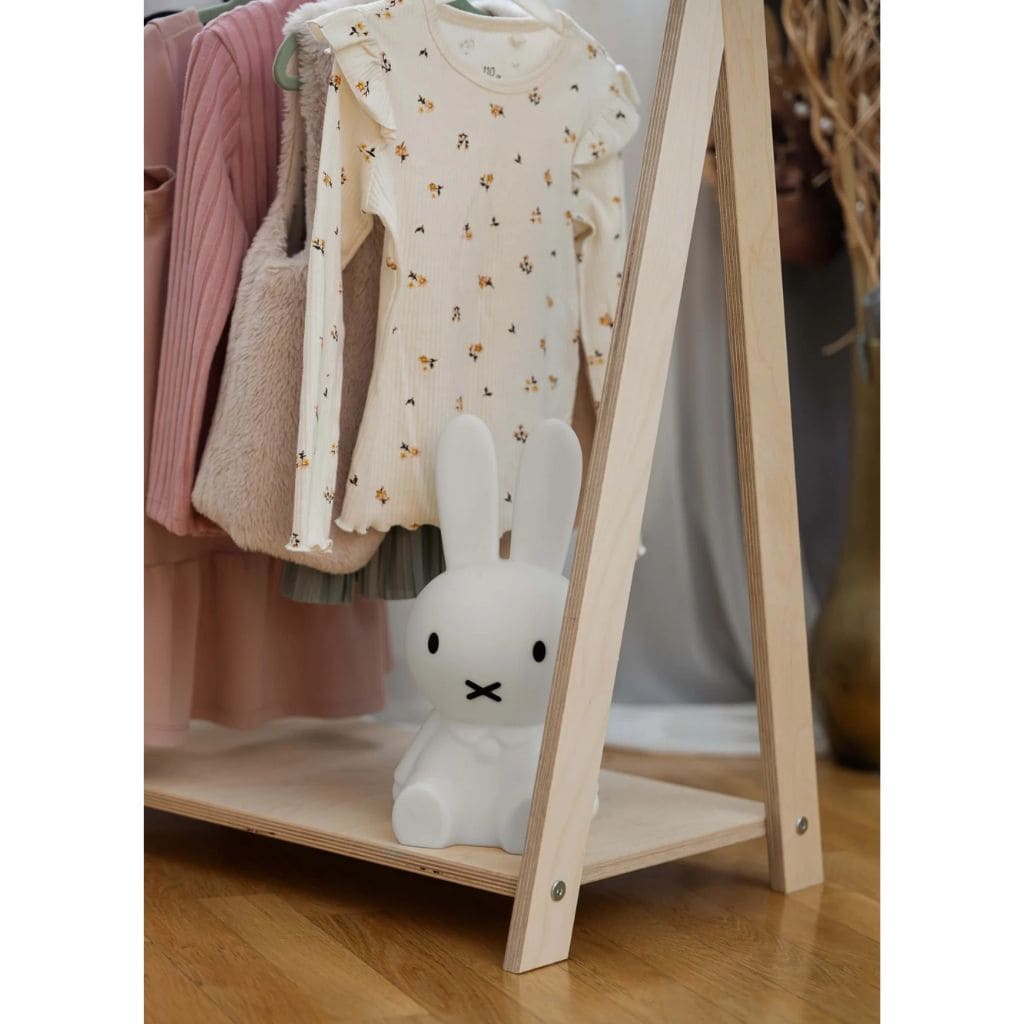 Porte-Vêtements Tipi Enfant en Bois Naturel