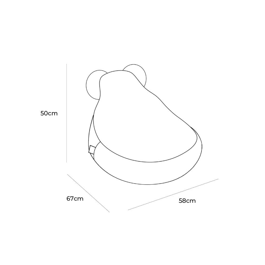 Pouf Ours Polaire – MeowBaby® Brown