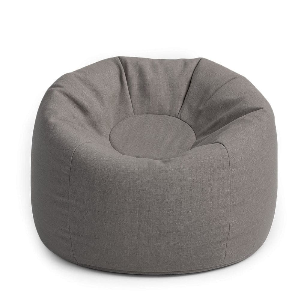 Pouf Enfant Floreo – Design Doux et Ergonomique - Taupe