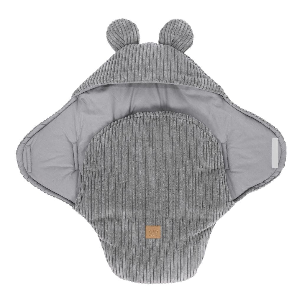 Couverture Ourson Bébé – Gris