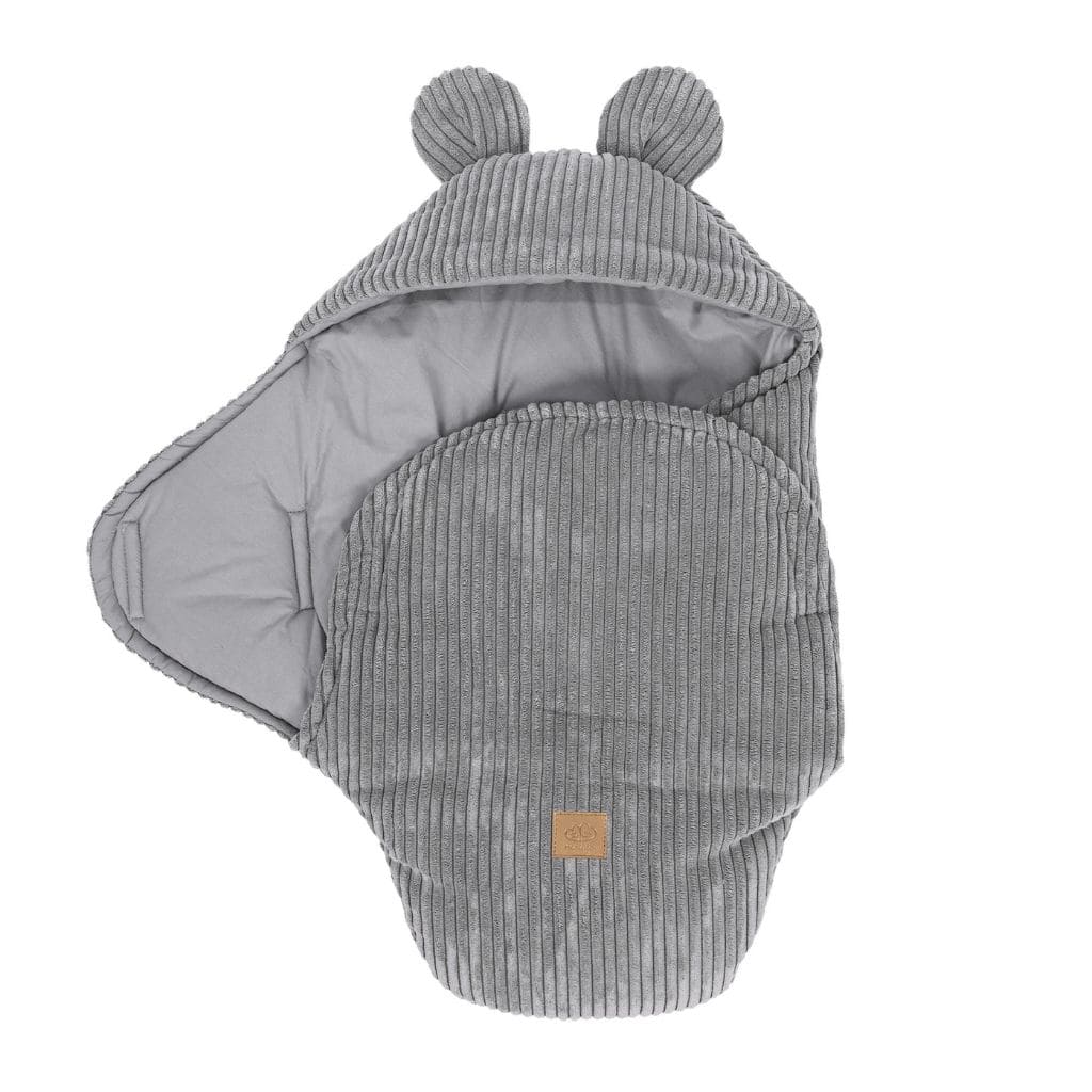 Couverture Ourson Bébé – Gris