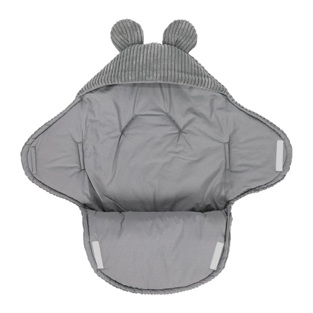 Couverture Ourson Bébé – Gris
