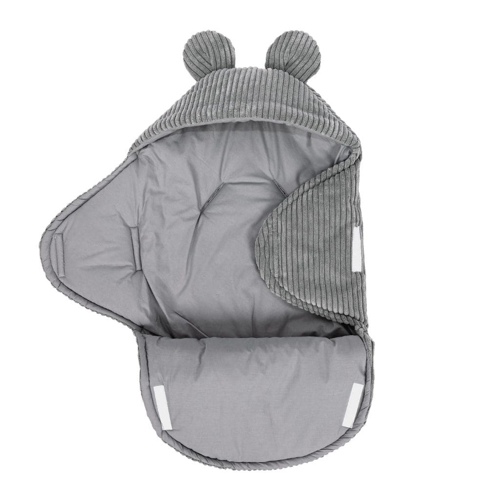 Couverture Ourson Bébé – Gris