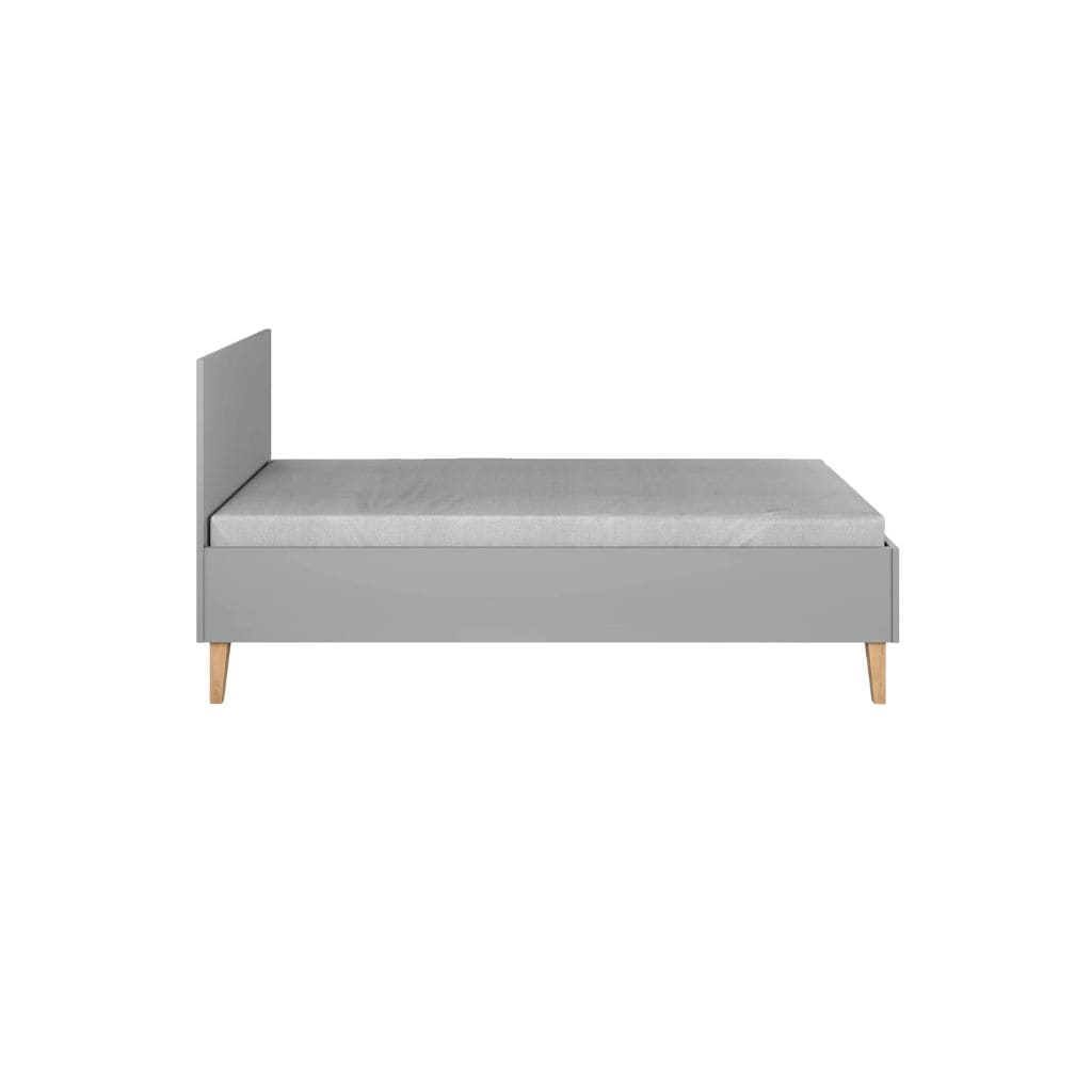 Lit Enfant Kubi – Design Épuré et Sécurité - Gris