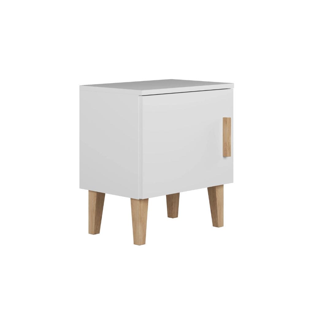 Kubi – Table de Chevet Enfant - Blanc