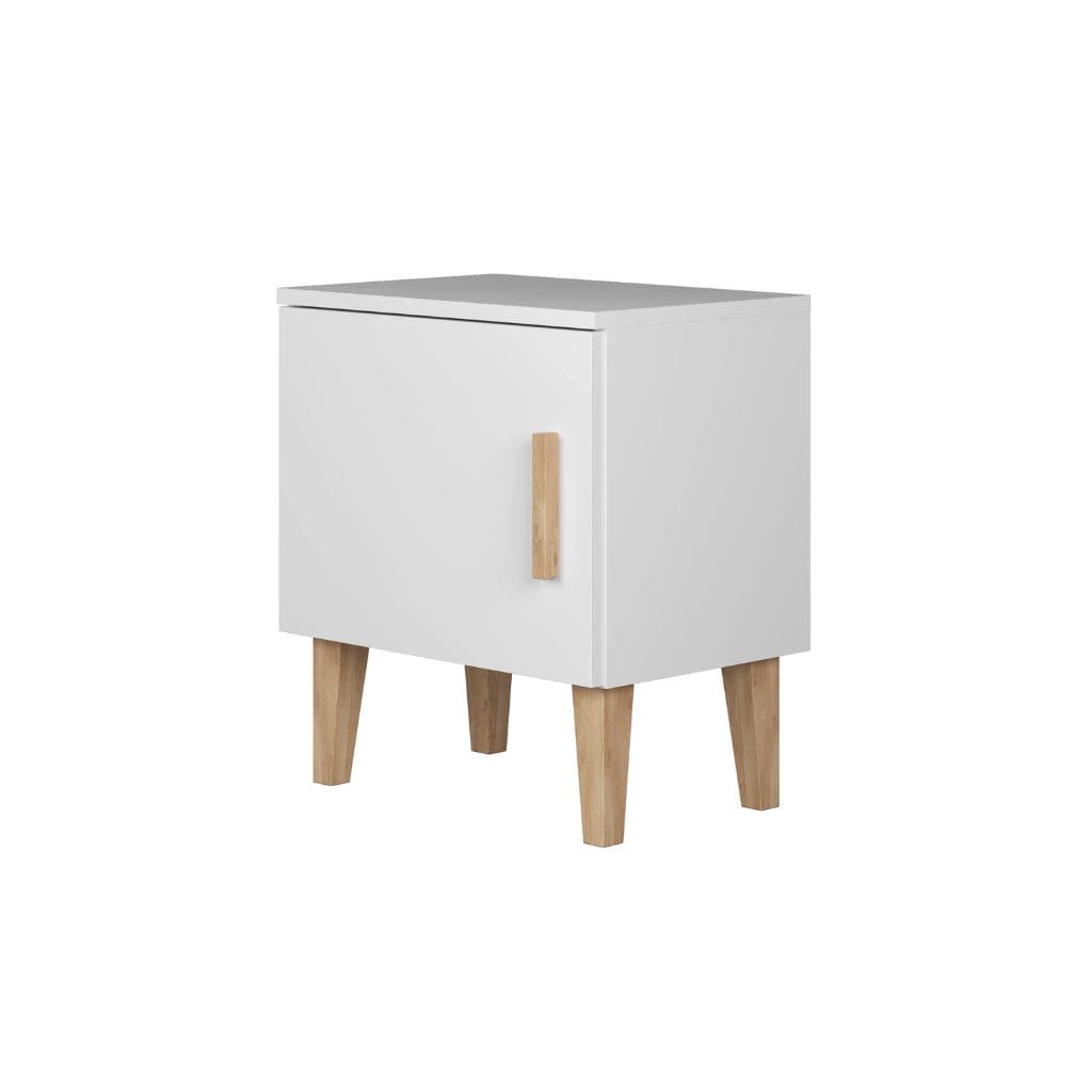 Kubi – Table de Chevet Enfant - Blanc