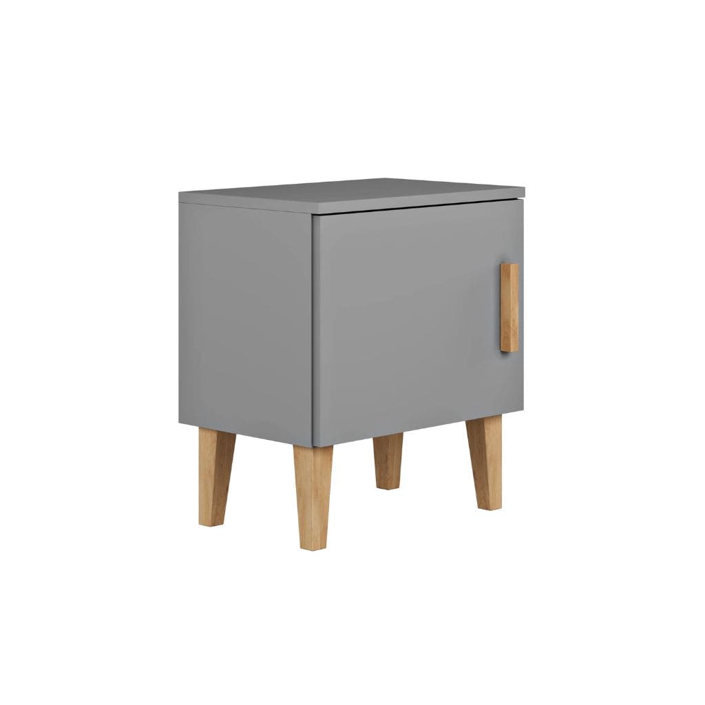 Kubi – Table de Chevet Enfant - Gris