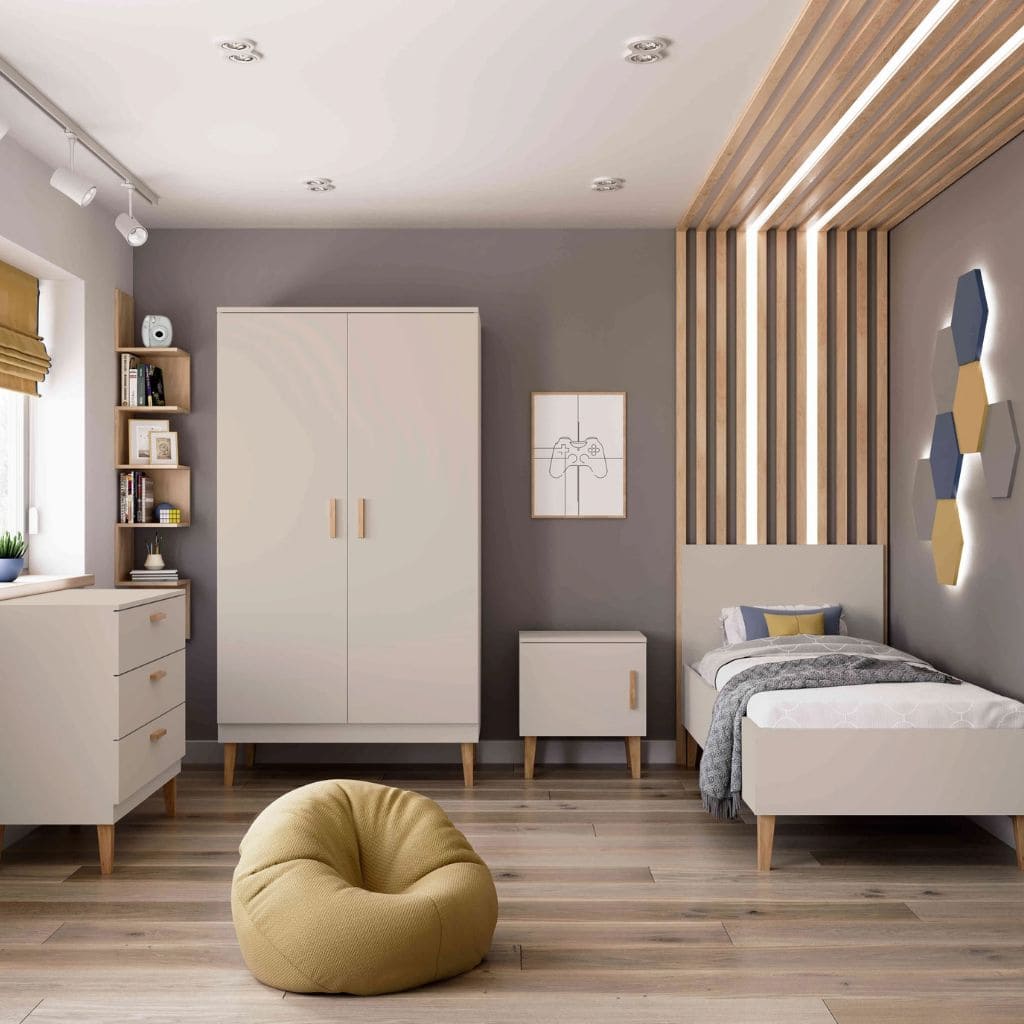 Commode Design Kubi pour Enfant  - Cashmere