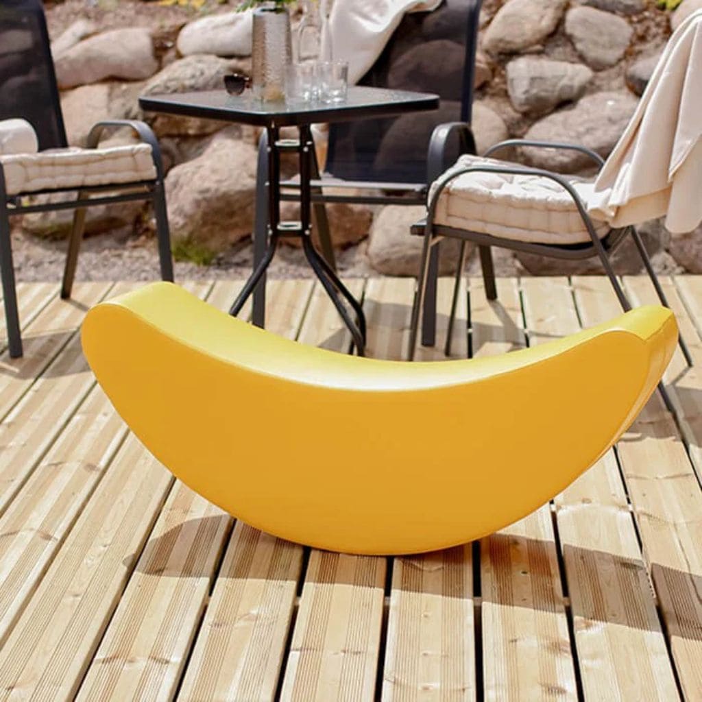 Banane à Bascule en Mousse – Jaune