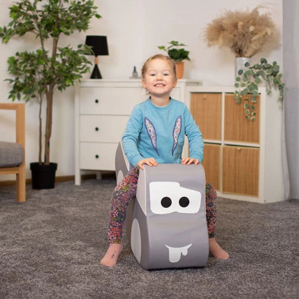 Voiture Soft Play Enfant - Gris