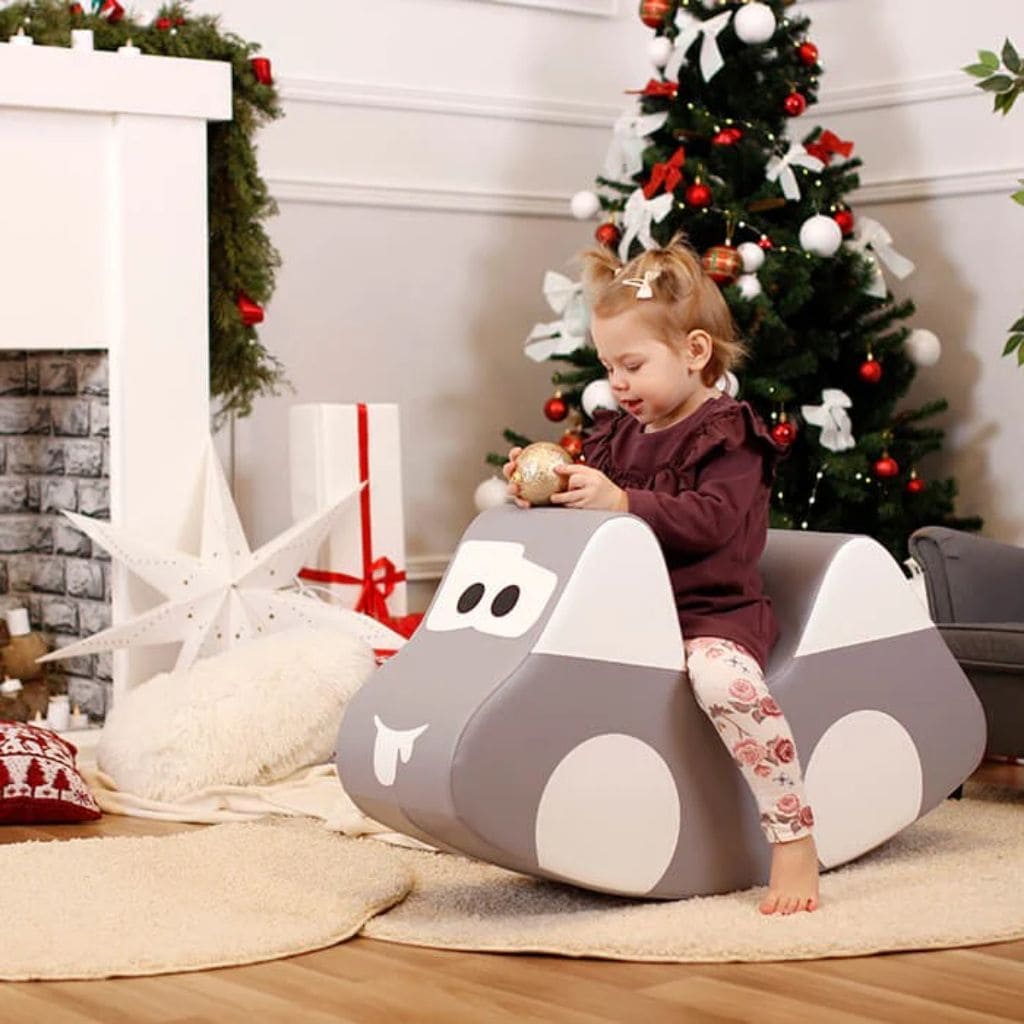 Voiture Soft Play Enfant - Gris