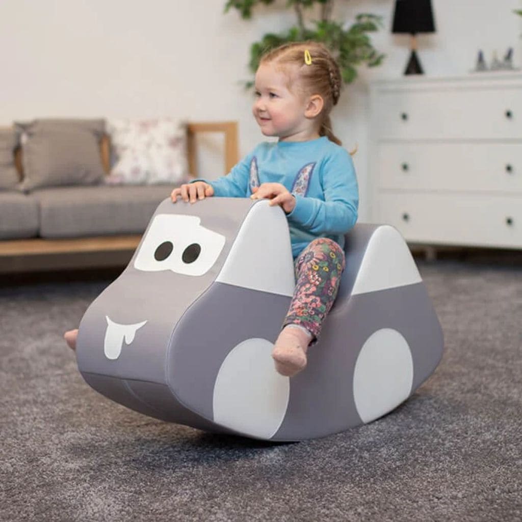 Voiture Soft Play Enfant - Gris