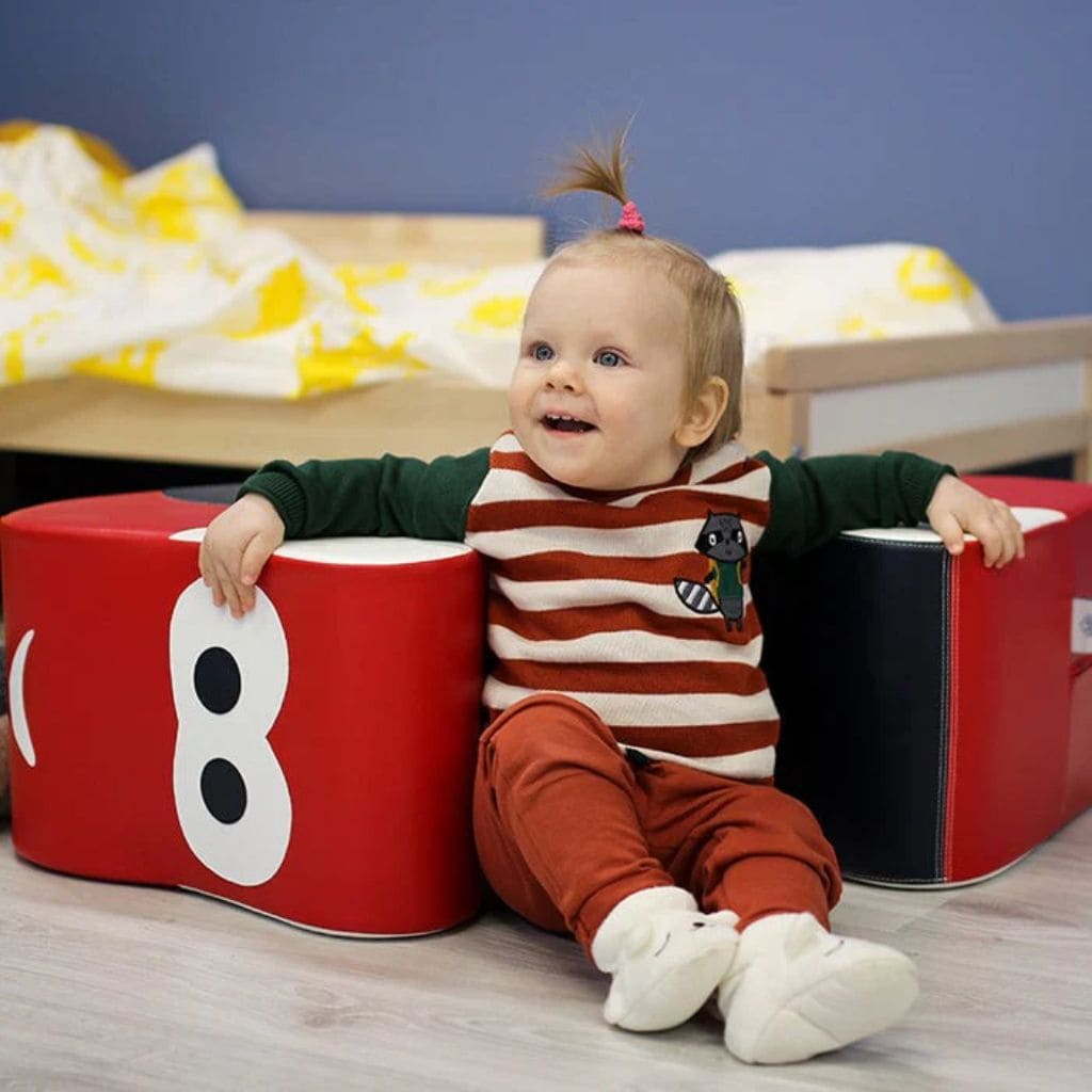 Voiture Soft Play Enfant - Rouge