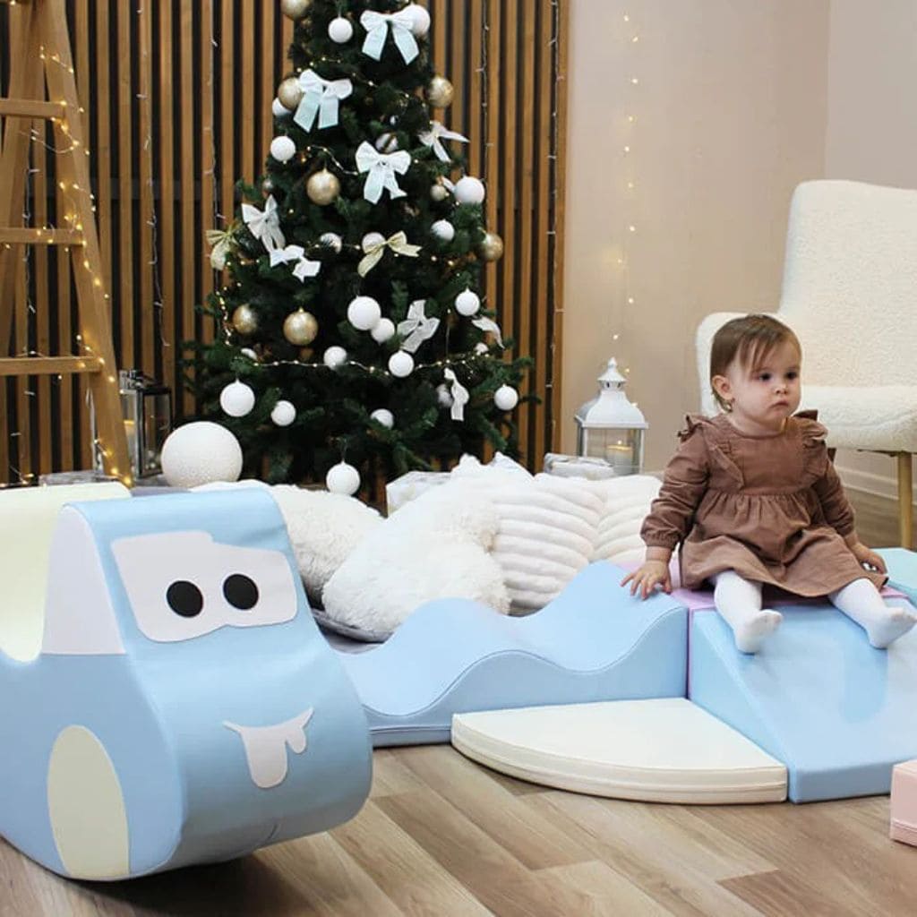 Voiture Soft Play Enfant - Bleu Clair
