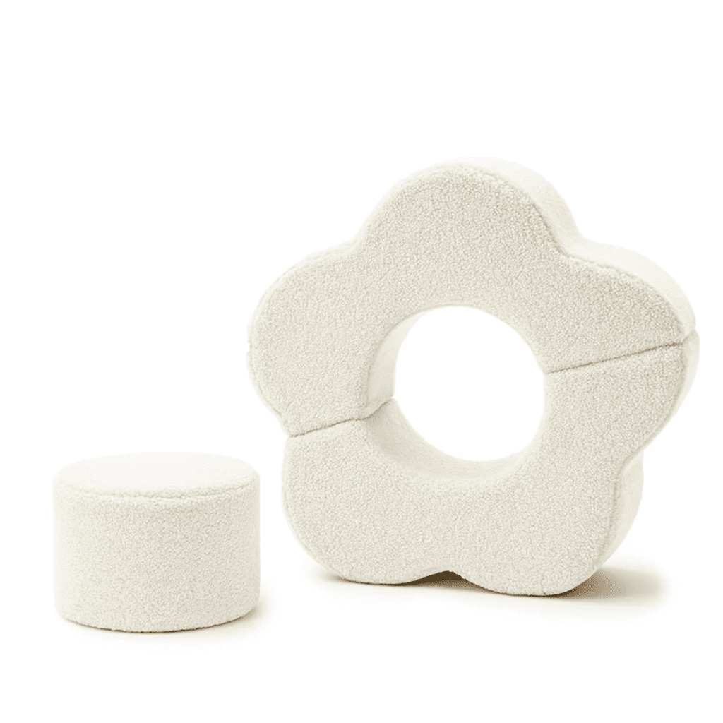 Mon Premier Parcours Fleuri – Jeu de Construction en Mousse Montessori