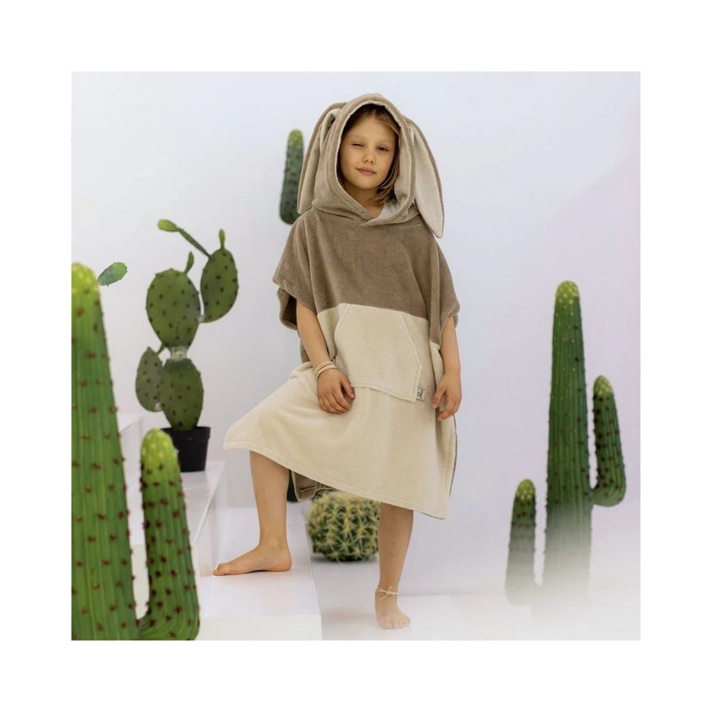 Poncho de Bain Enfant Latte Doux - Surfbunny