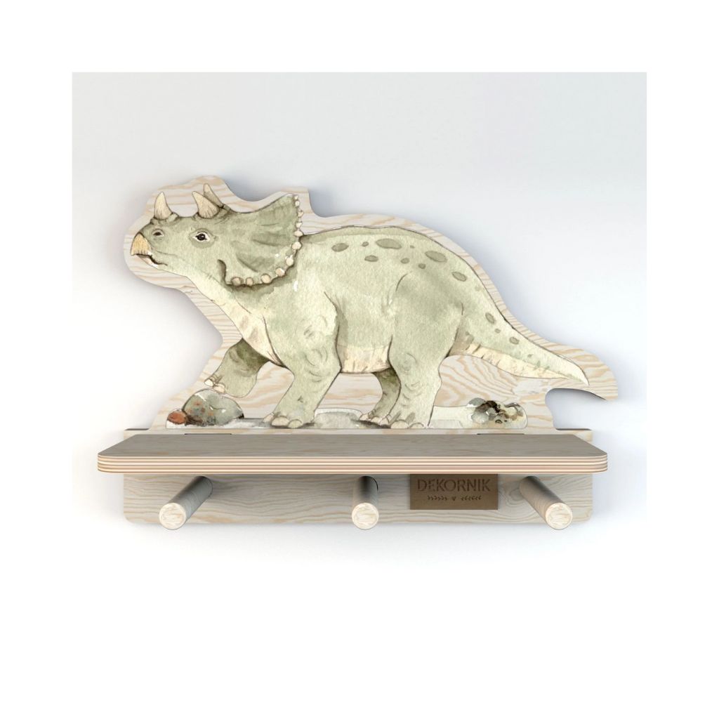 Mini Étagère Murale Dinosaure