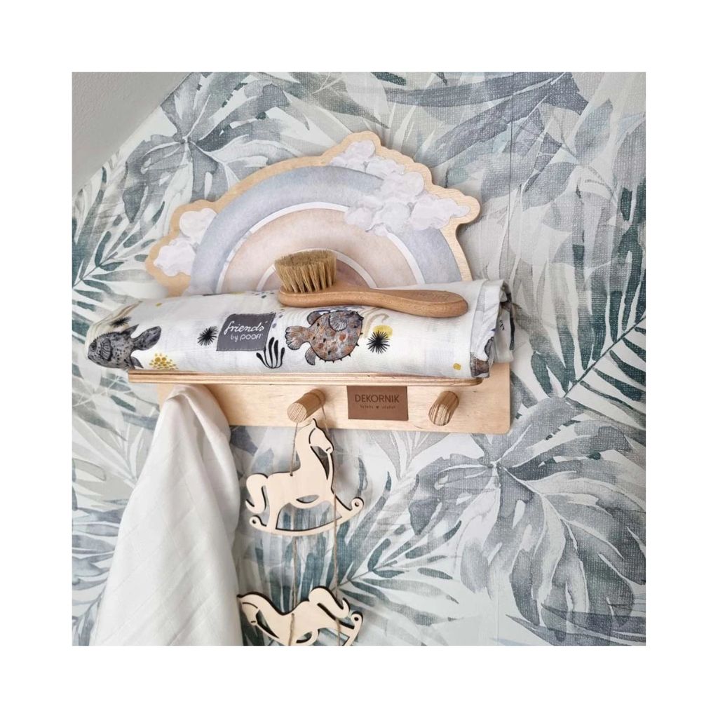 Mini Étagère Murale Blue Rainbow