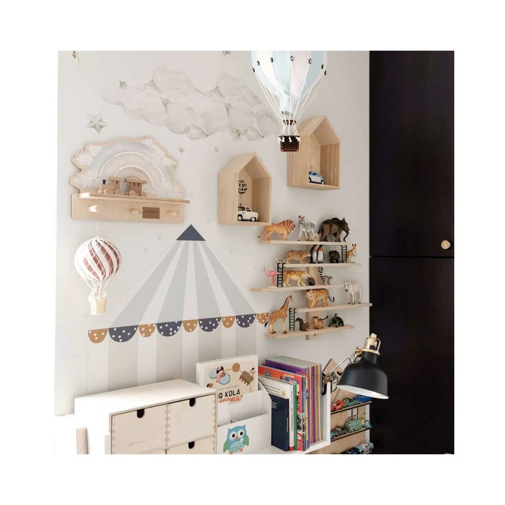 Mini Étagère Murale Blue Rainbow