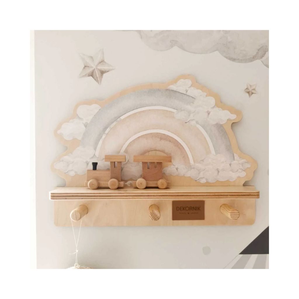 Mini Étagère Murale Blue Rainbow