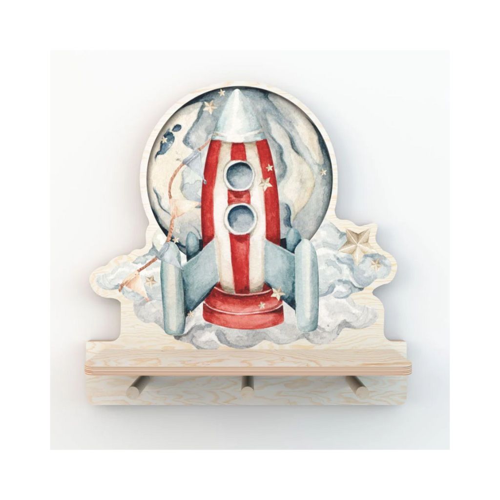 Mini Étagère Murale Rocketship