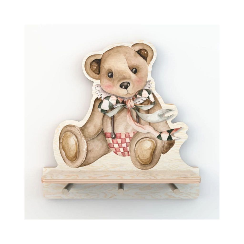 Mini Étagère Murale Teddy Bear