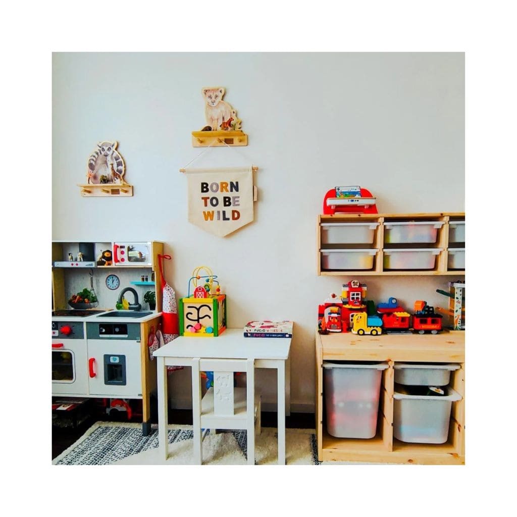 Mini Étagère Murale Lion