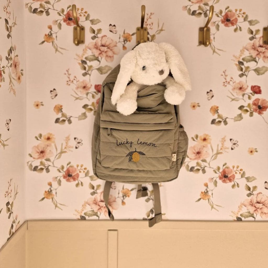 Papier Peint Floral Vintage – Déco Murale Enfant Élégante