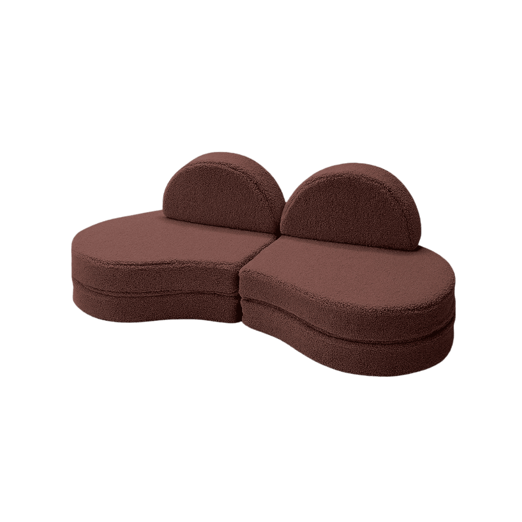 Canapé Modulable Enfant 6 Éléments "Coccolo" - Tissu Doux