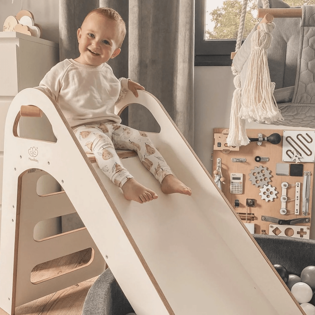 Toboggan Scandinave en Bois pour Enfants, 87 x 46 cm en | Motricidade Tinitto – Fabrication européenne