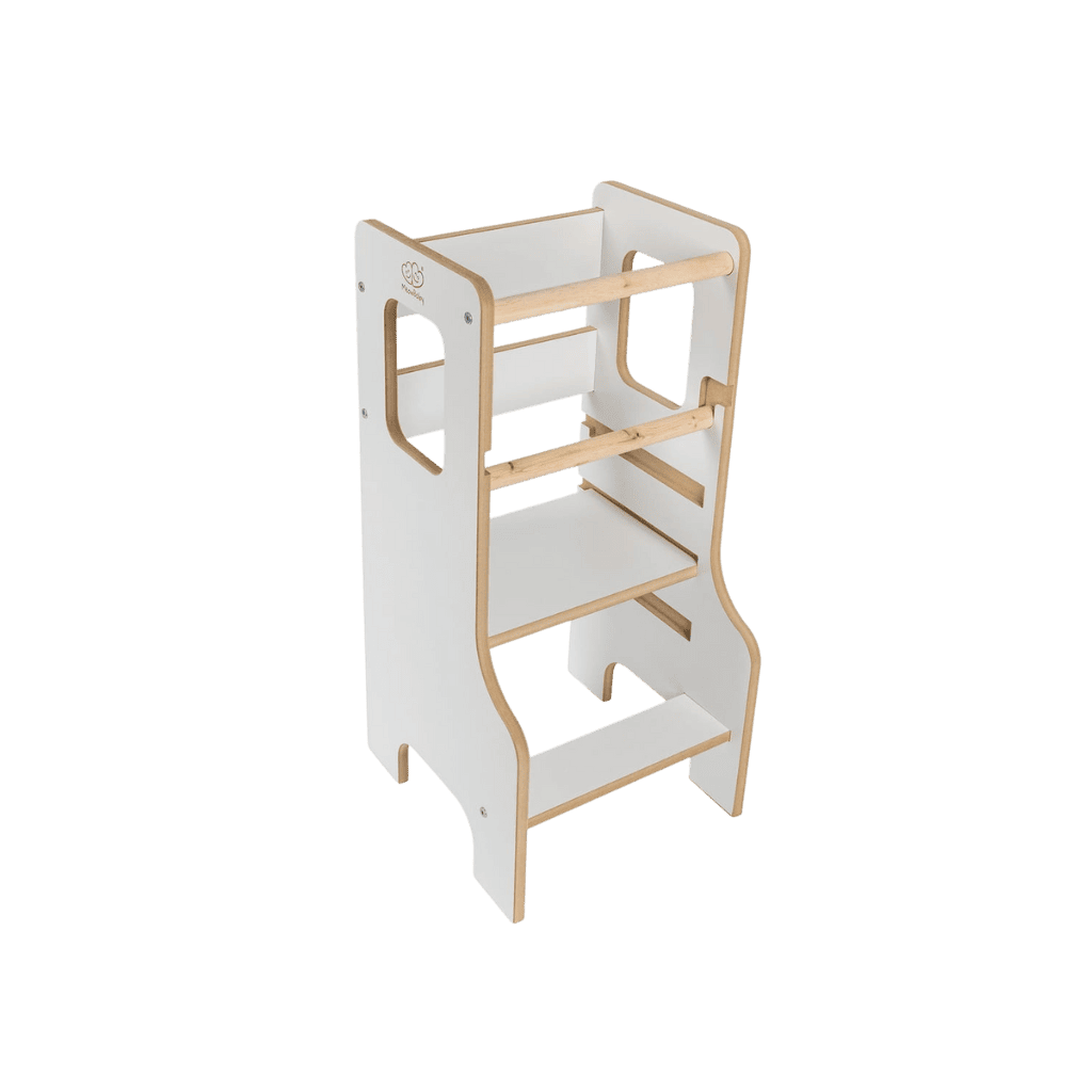 Tour d'Apprentissage Enfant en MDF - Sécurisée & Éducative pour la Cuisine en | Motricidade Tinitto – Fabrication européenne