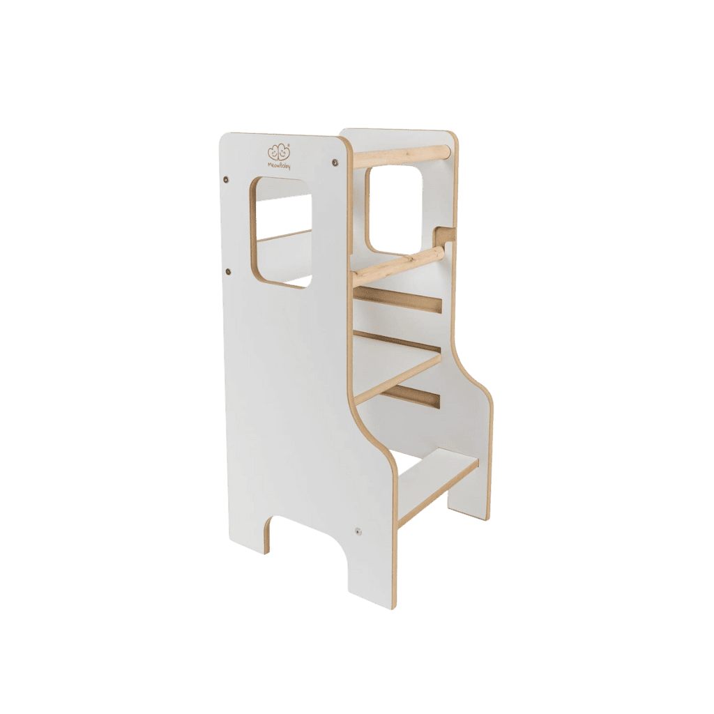 Tour d'Apprentissage Enfant en MDF - Sécurisée & Éducative pour la Cuisine en | Motricidade Tinitto – Fabrication européenne