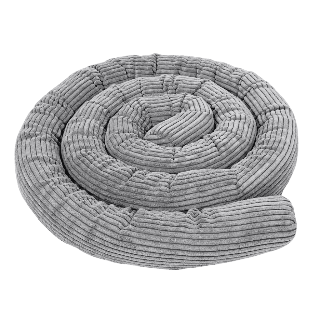 Tour de Lit en Velours Corduroy en DimGray | Conforto Tinitto – Fabrication européenne