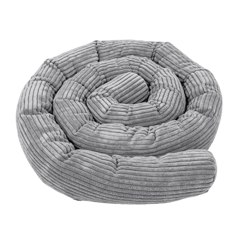 Tour de Lit en Velours Corduroy en DimGray | Conforto Tinitto – Fabrication européenne