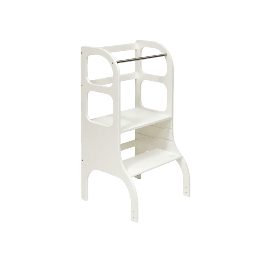 Tour d'Observation Évolutive STEP UP en White | Motricidade Tinitto – Fabrication européenne