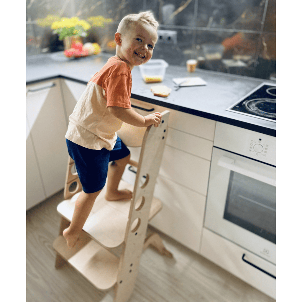 Tour Montessori Évolutive «Louis» – Apprentissage & Autonomie en | Motricidade Tinitto – Fabrication européenne