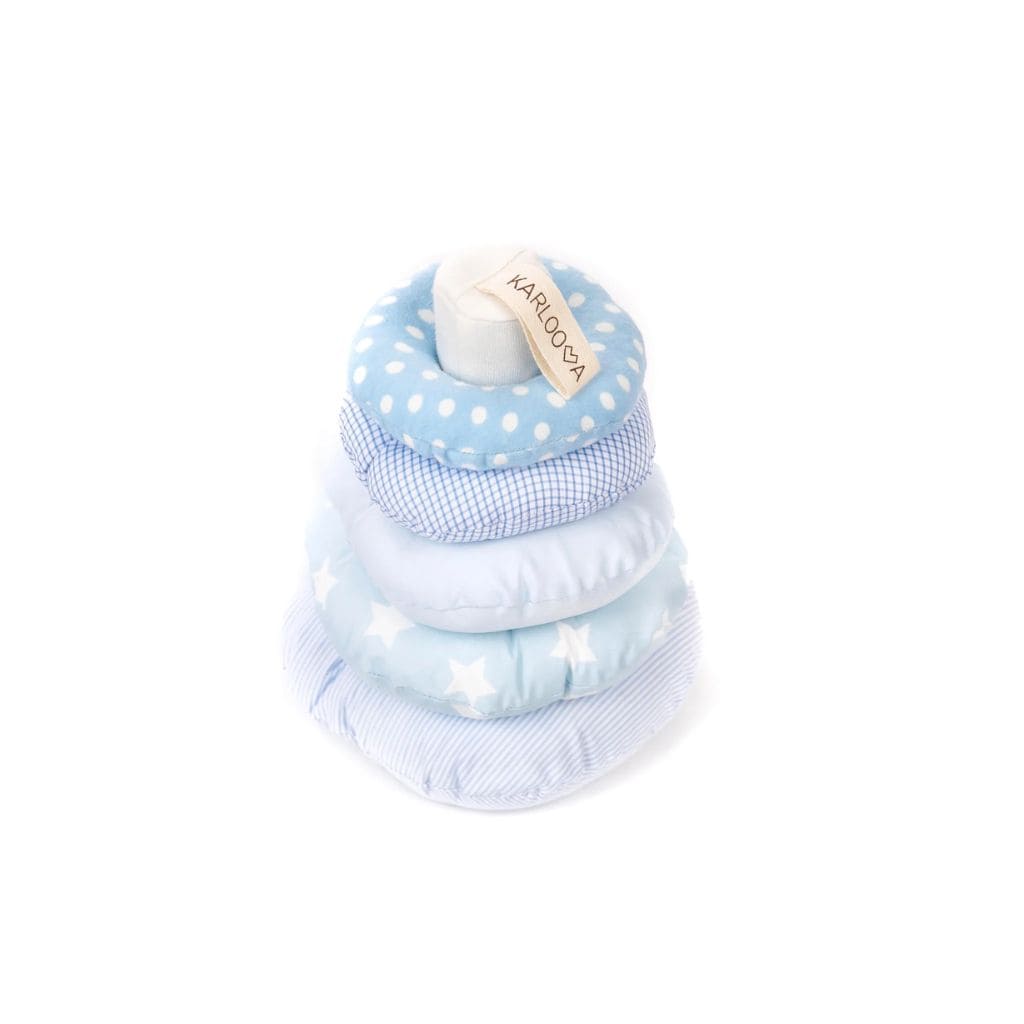 Tour Sensorielle Bébé – Sons et Textures en Blue | toys Tinitto – Fabrication européenne