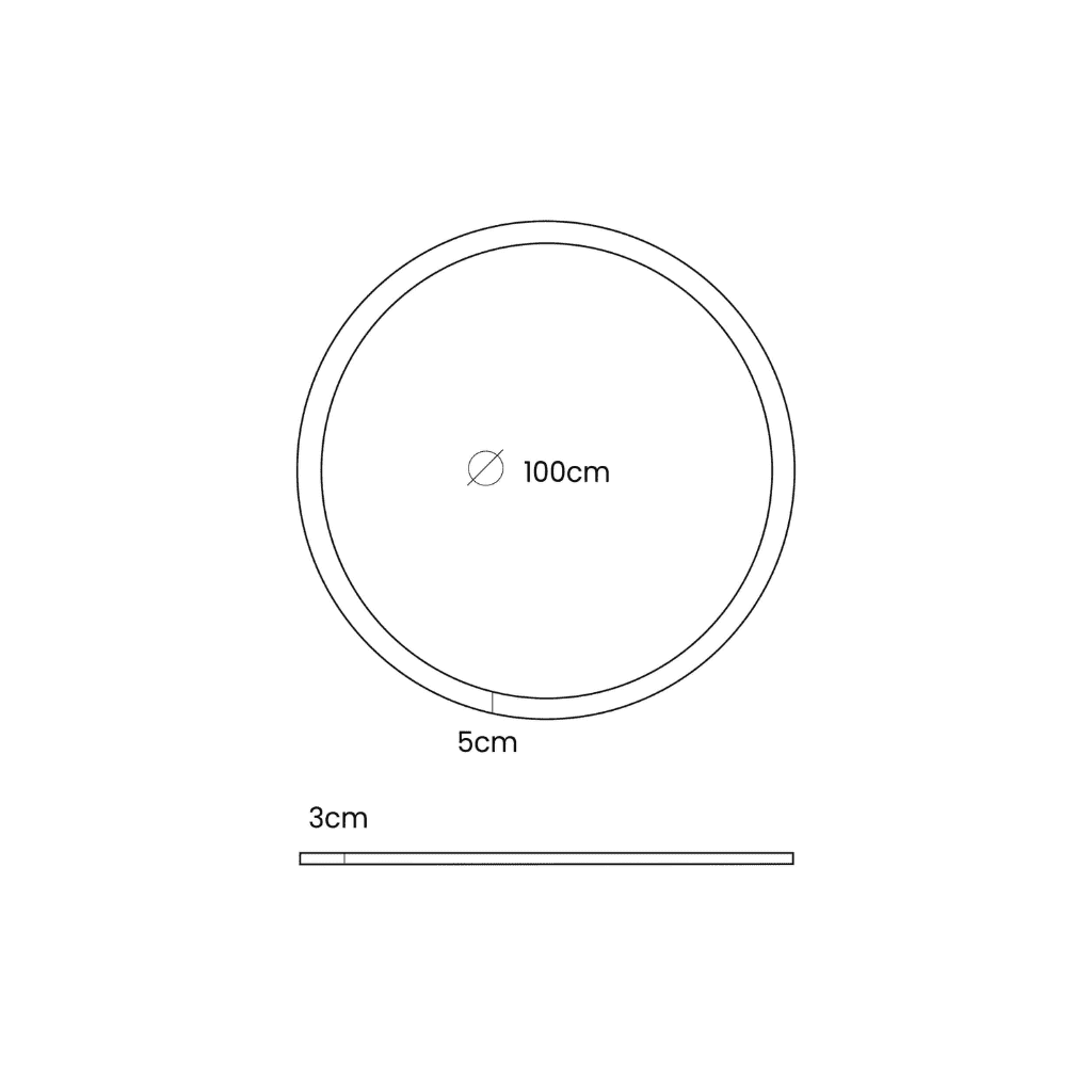 Velura – Tappeto da gioco rotondo in morbido velluto per neonati in MidnightBlue | Conforto Tinitto – Prodotto in Europa