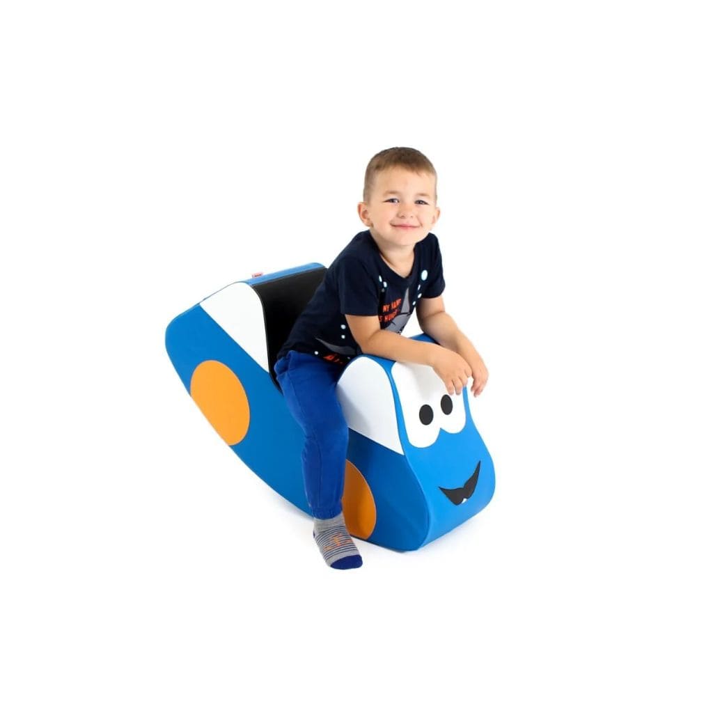 Voiture Soft Play Enfant - Bleu en | toys Tinitto – Fabrication européenne