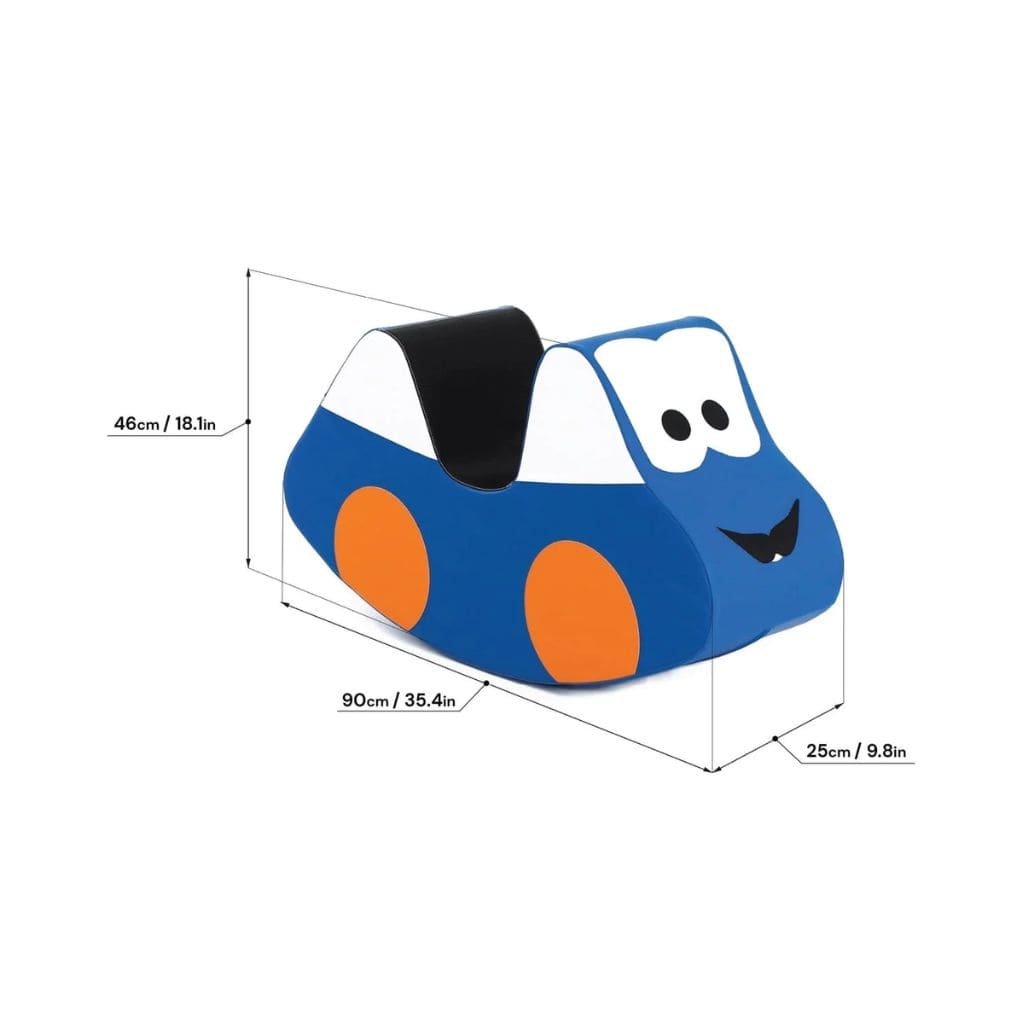 Voiture Soft Play Enfant - Bleu en | toys Tinitto – Fabrication européenne